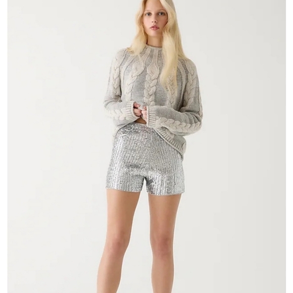 J.Crew Collection sequin mini short - Picture 5 of 15